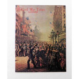 Civil War Times Illustrated Magazine August 1979 Historical Cover Art